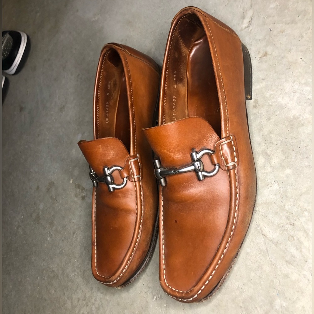 Vintage Salvatore Ferragamo Gancini loafer